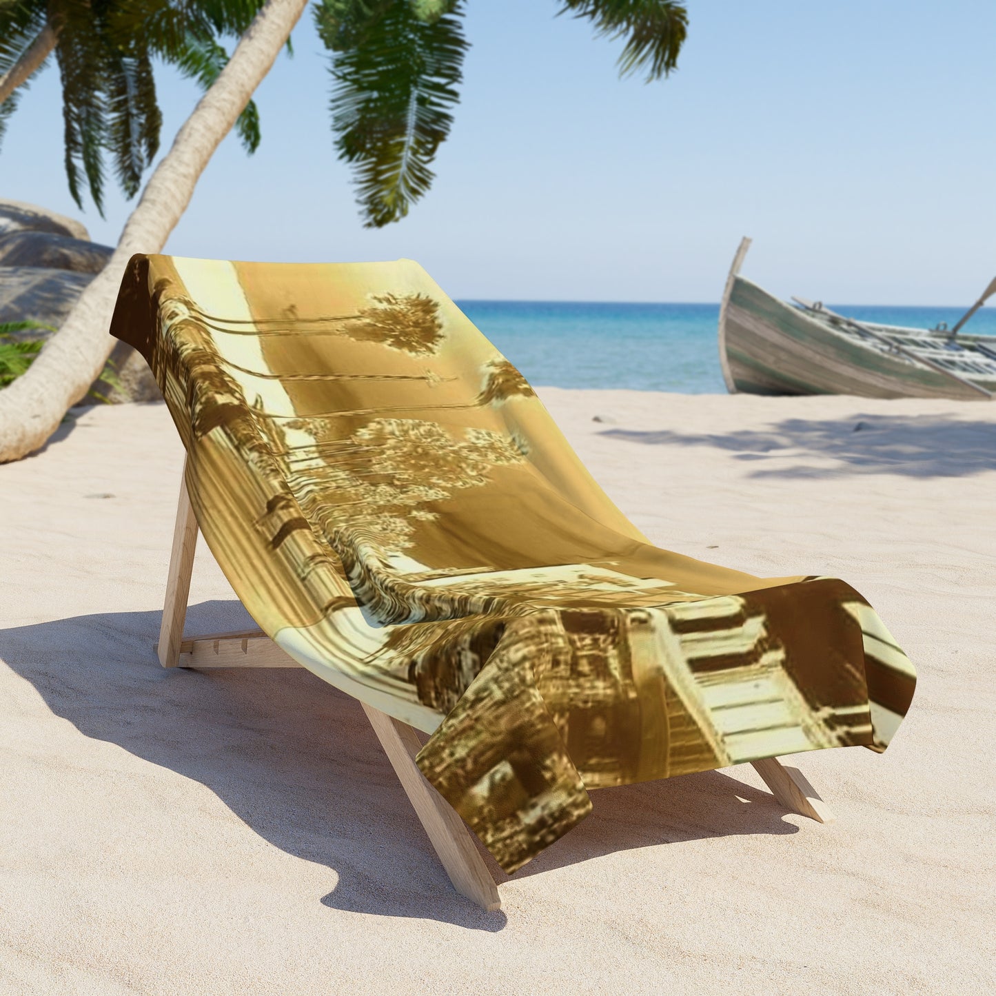 Sepia Venice Beach Towel