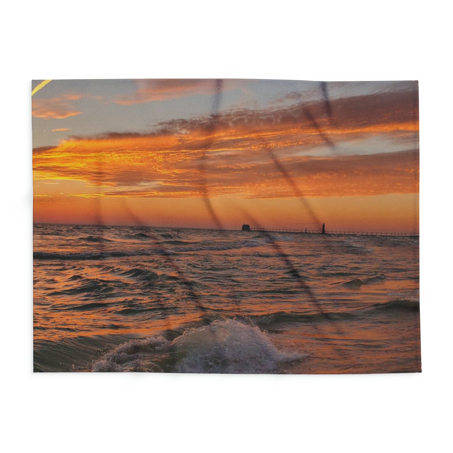 GH Sunset Arctic Fleece Blanket