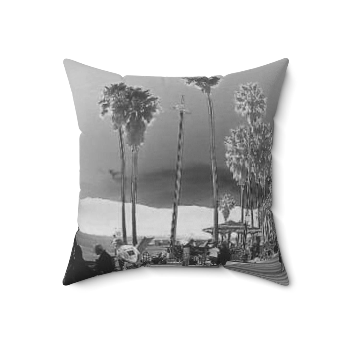 B&W Venice Spun Polyester Square Pillow