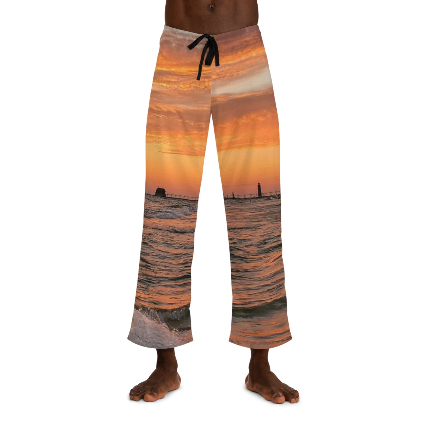 GH Sunset Men's Pajama Pants (AOP)