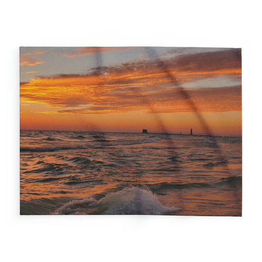 GH Sunset Arctic Fleece Blanket