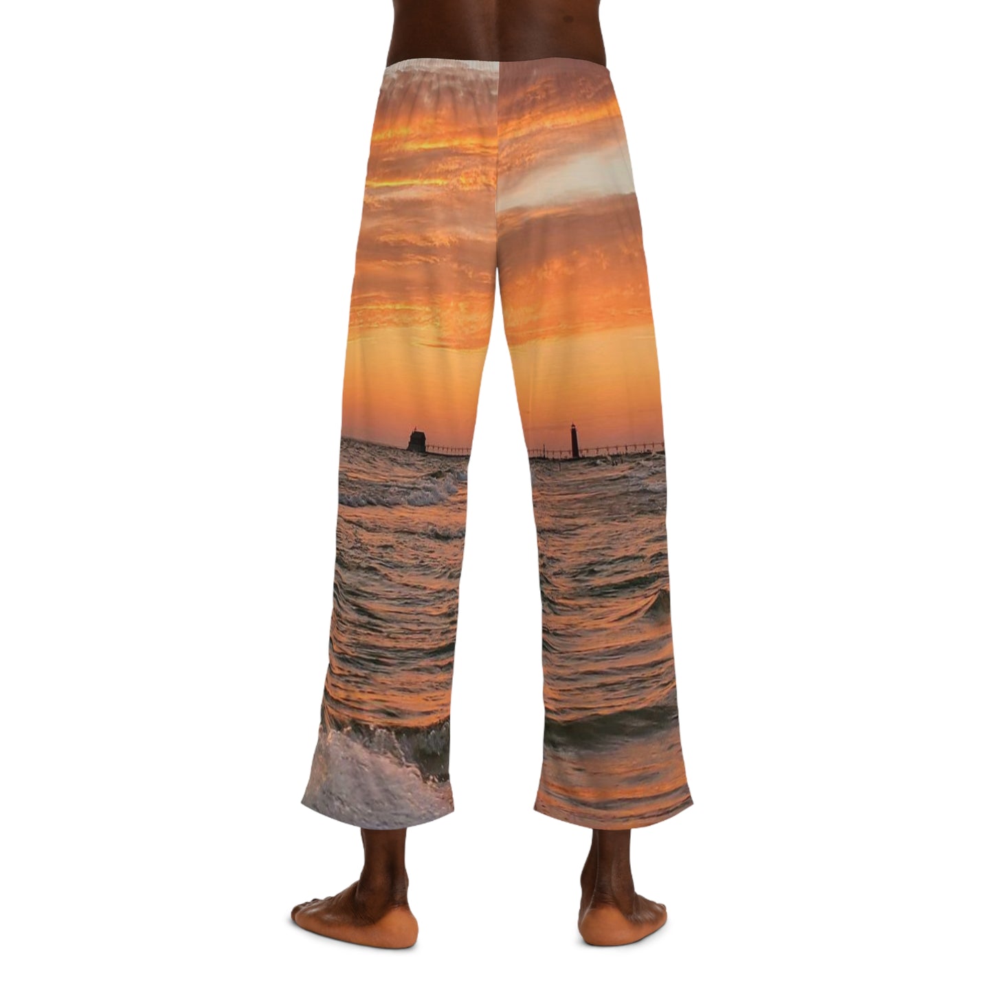 GH Sunset Men's Pajama Pants (AOP)