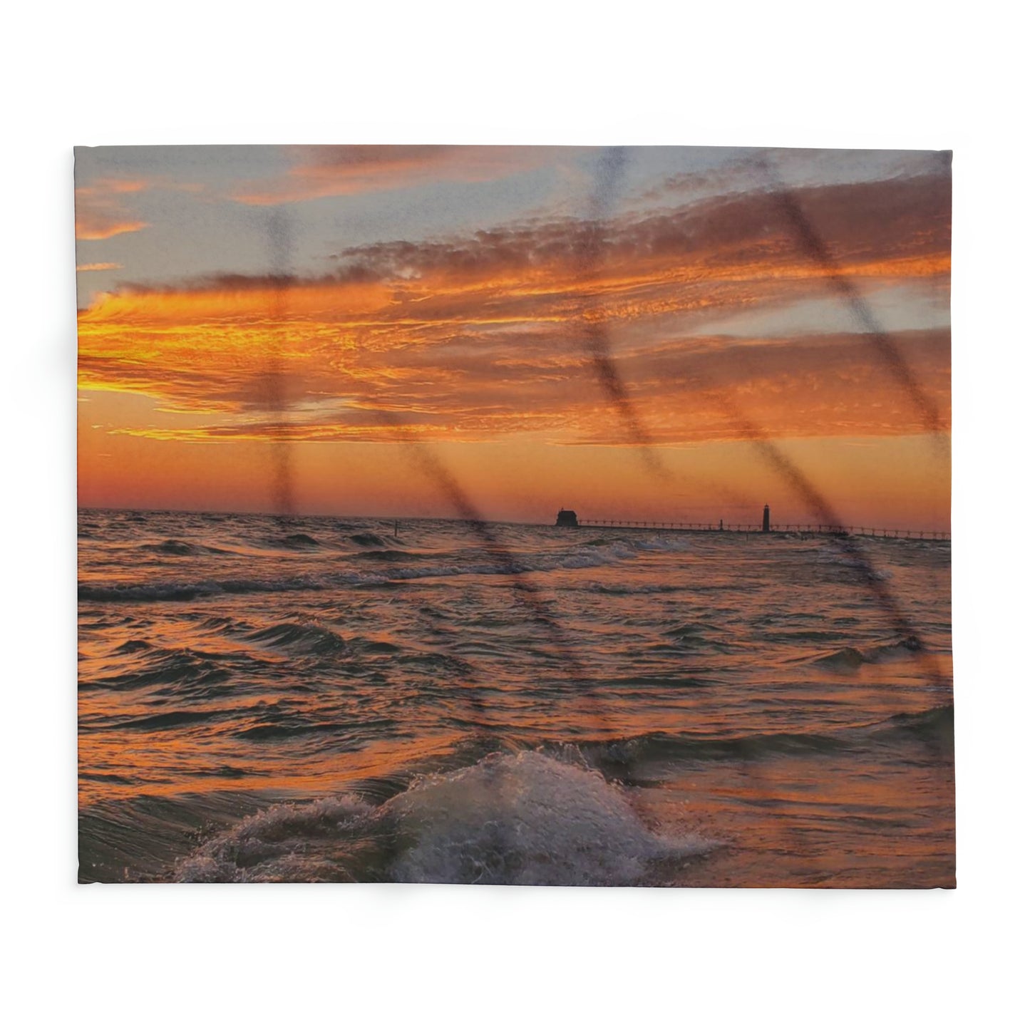 GH Sunset Arctic Fleece Blanket