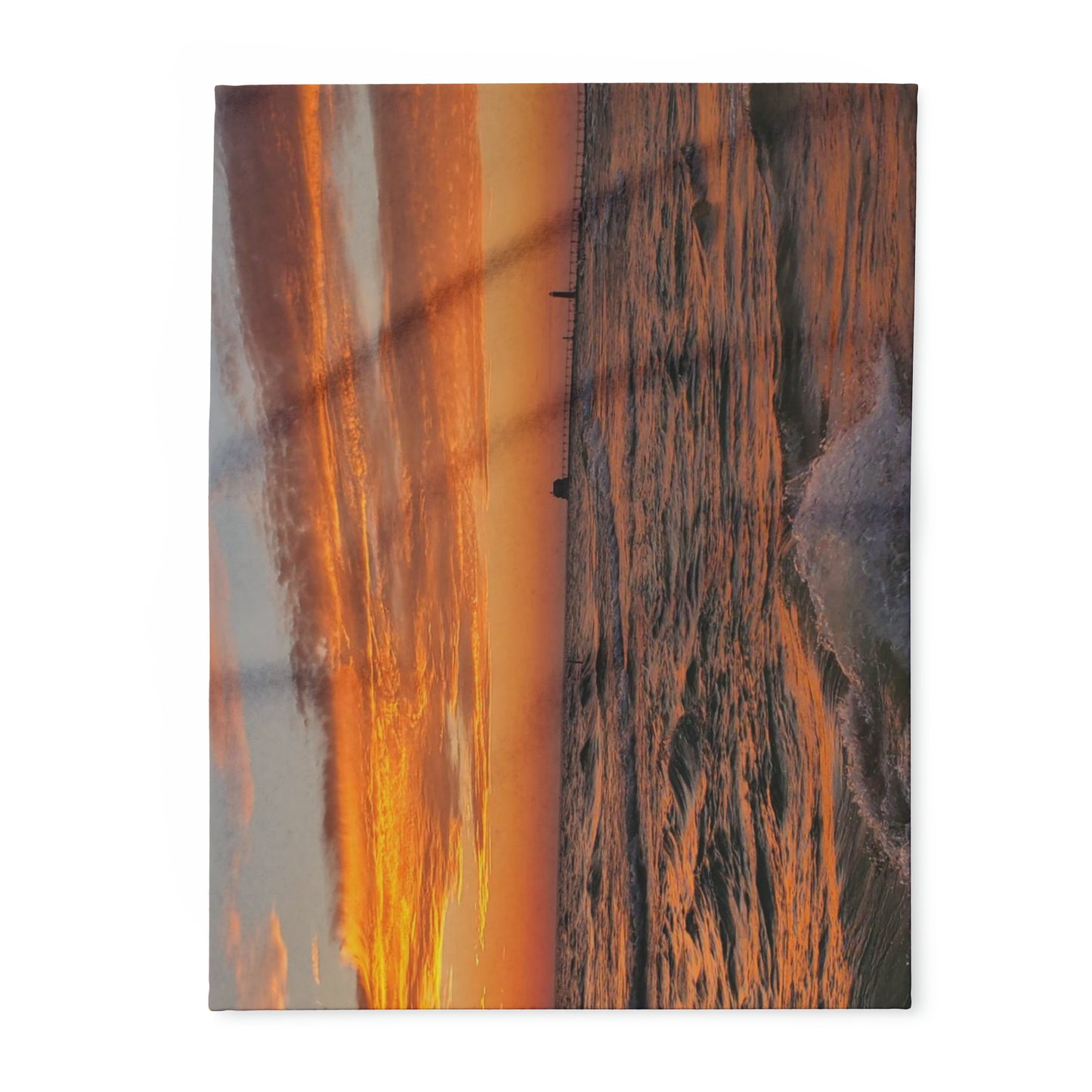 GH Sunset Arctic Fleece Blanket